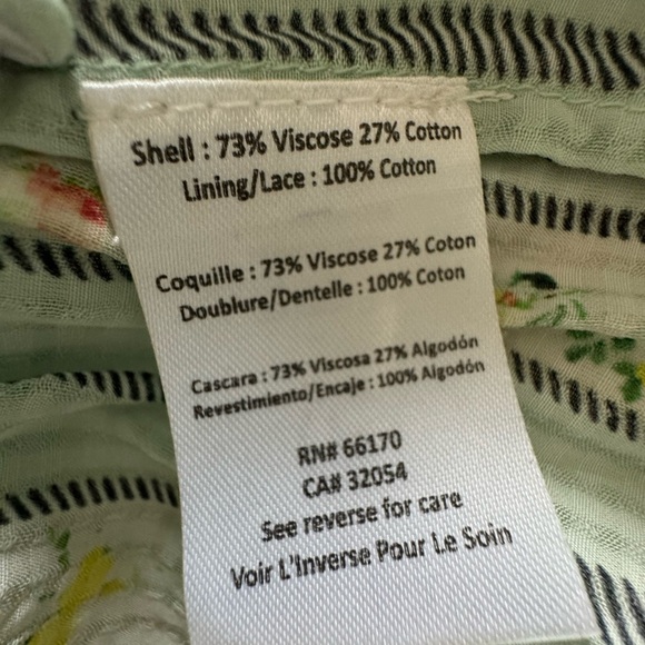 Anthropologie Hemant & Nandita Amour Floral Print Blouse - Picture 10 of 10